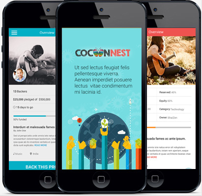 iPhone App development india crowd funding app