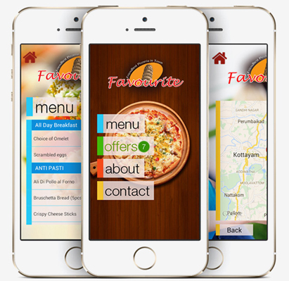 iPhone App development india apps for restaurants
