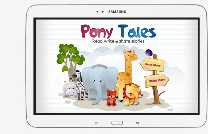 Story telling app for kids